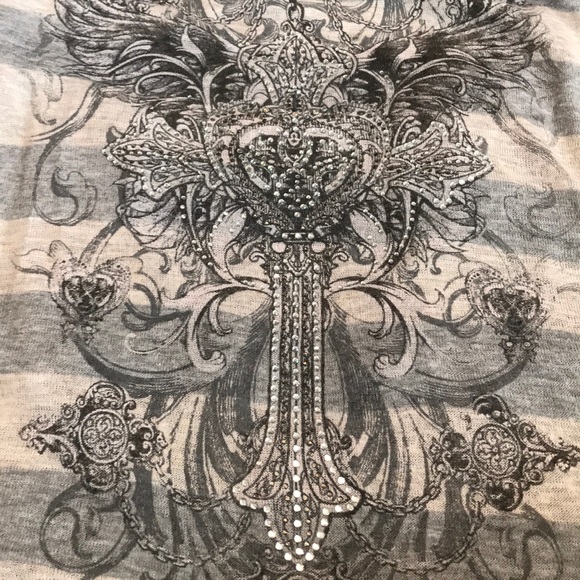 Angels & Diamonds Razor Back Tank Top - Picture 3 of 4